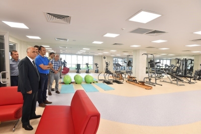 Vali Karahan, DSİ Sosyal Tesislerinde İncelemede Bulundu