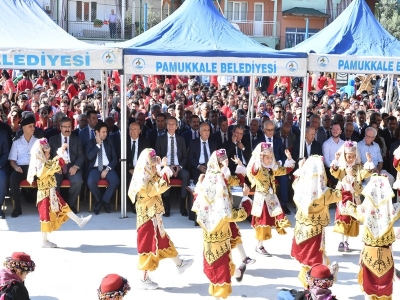 Valimiz Hasan Karahan Zeytinköy Hayırseverler Ortaokulu Açılışı ve İlköğretim Haftası Kutlama Programına Katıldı