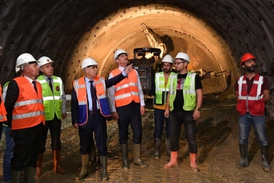 Valimiz Hasan Karahan Honaz Tünellerindeki Çalışmaları Yerinde İnceledi