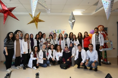 Vantrolog Çiğdem Dağtekin ve Marmelat PAÜ Hastanesine İkinci Kez Geldi