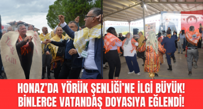 Yörük festivali büyük çoşku ile kutlandı, Başkan Kepenek'e sarı dastar hediye edildi!